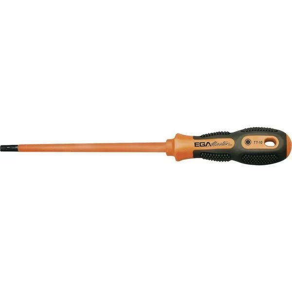 SCREWDRIVER TAMPER TORX TT-10  3 X 75 MASTERTORK 1000 V, Ega Master, Mfr#: 75041